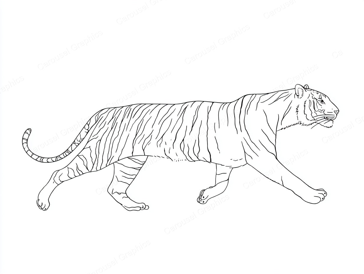 Tiger Vector Graphic preview
