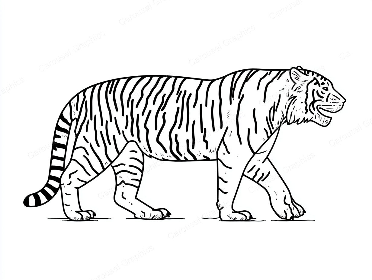 Tiger Vector Graphic preview