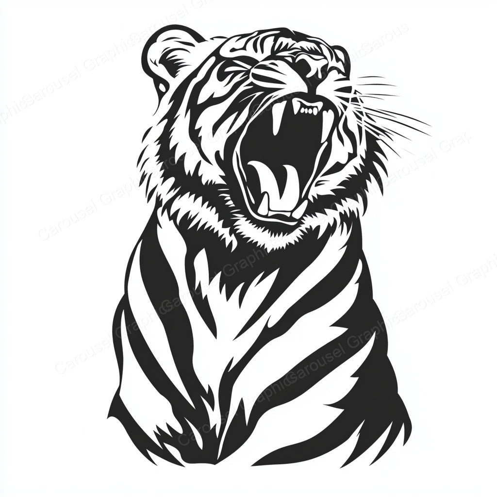 Tiger Vector Graphic preview