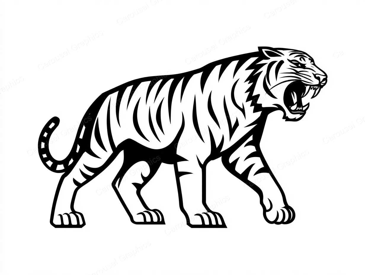 Tiger Vector Graphic preview