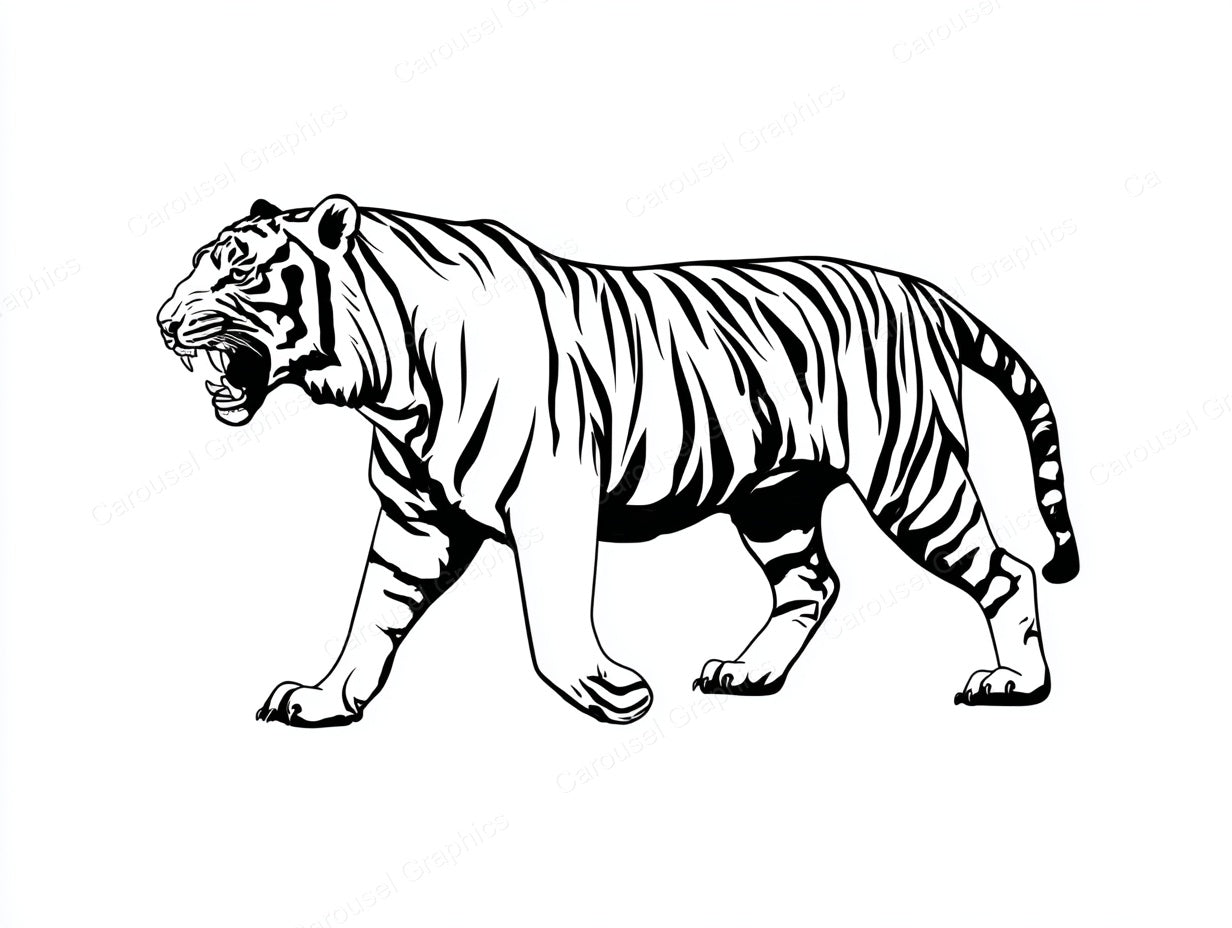Tiger Vector Graphic preview