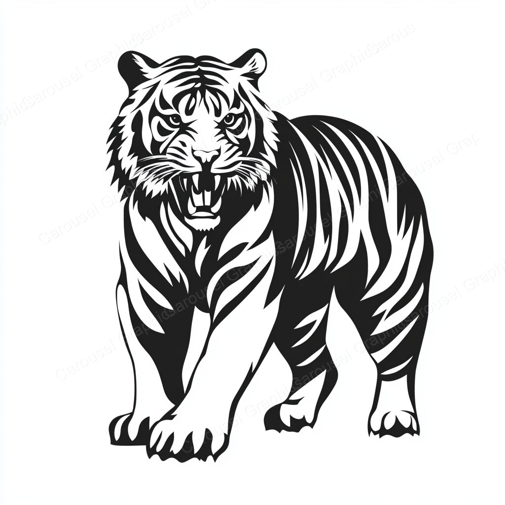Tiger Vector Graphic preview