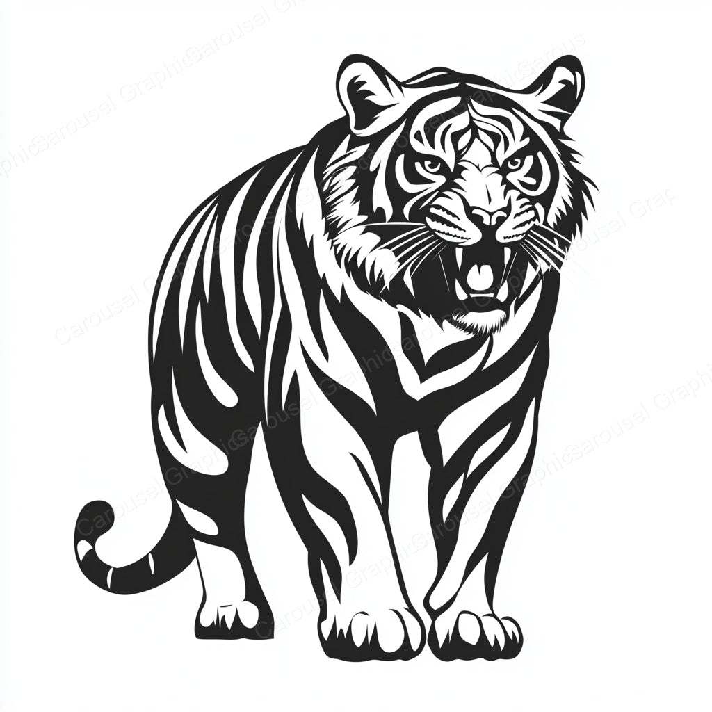 Tiger Vector Graphic preview
