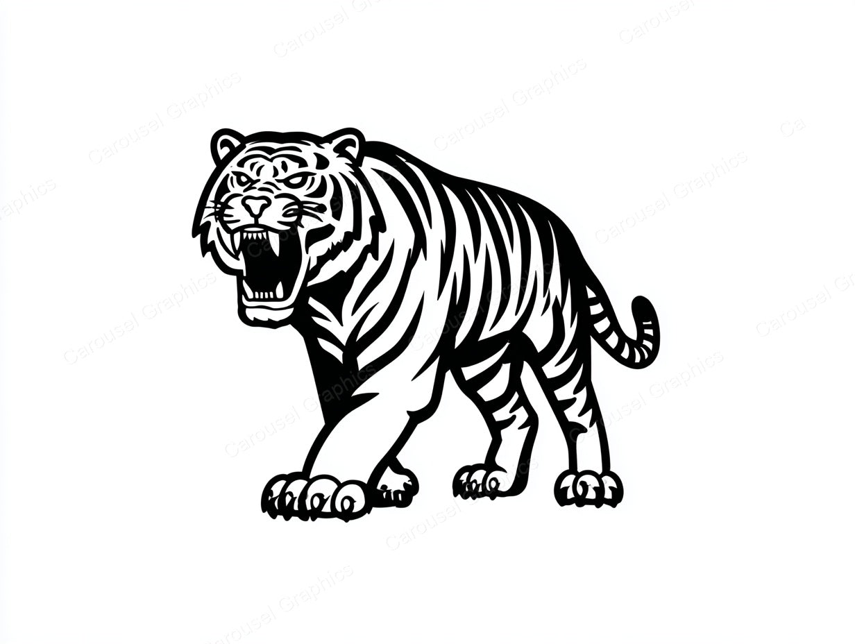 Tiger Vector Graphic preview