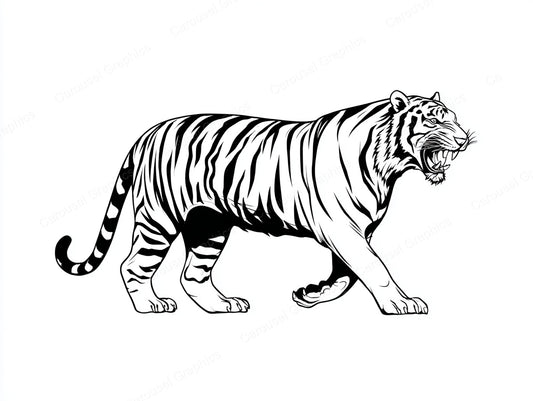 Tiger Vector Graphic preview