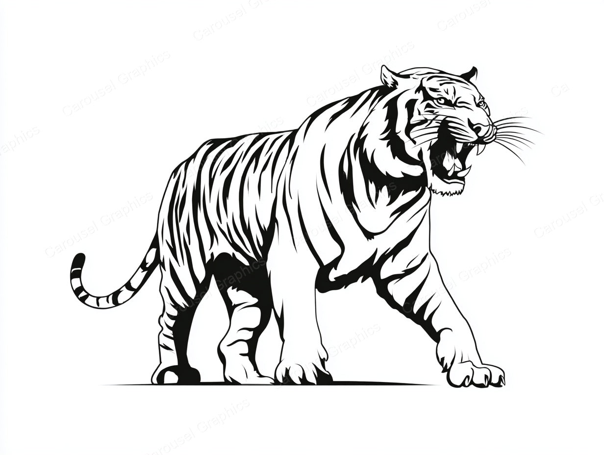 Tiger Vector Graphic preview
