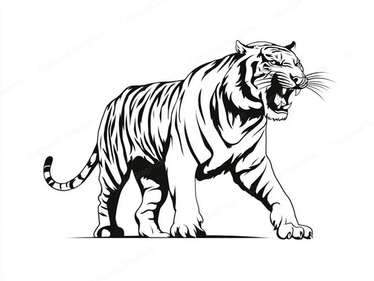 Tiger Vector Graphic preview