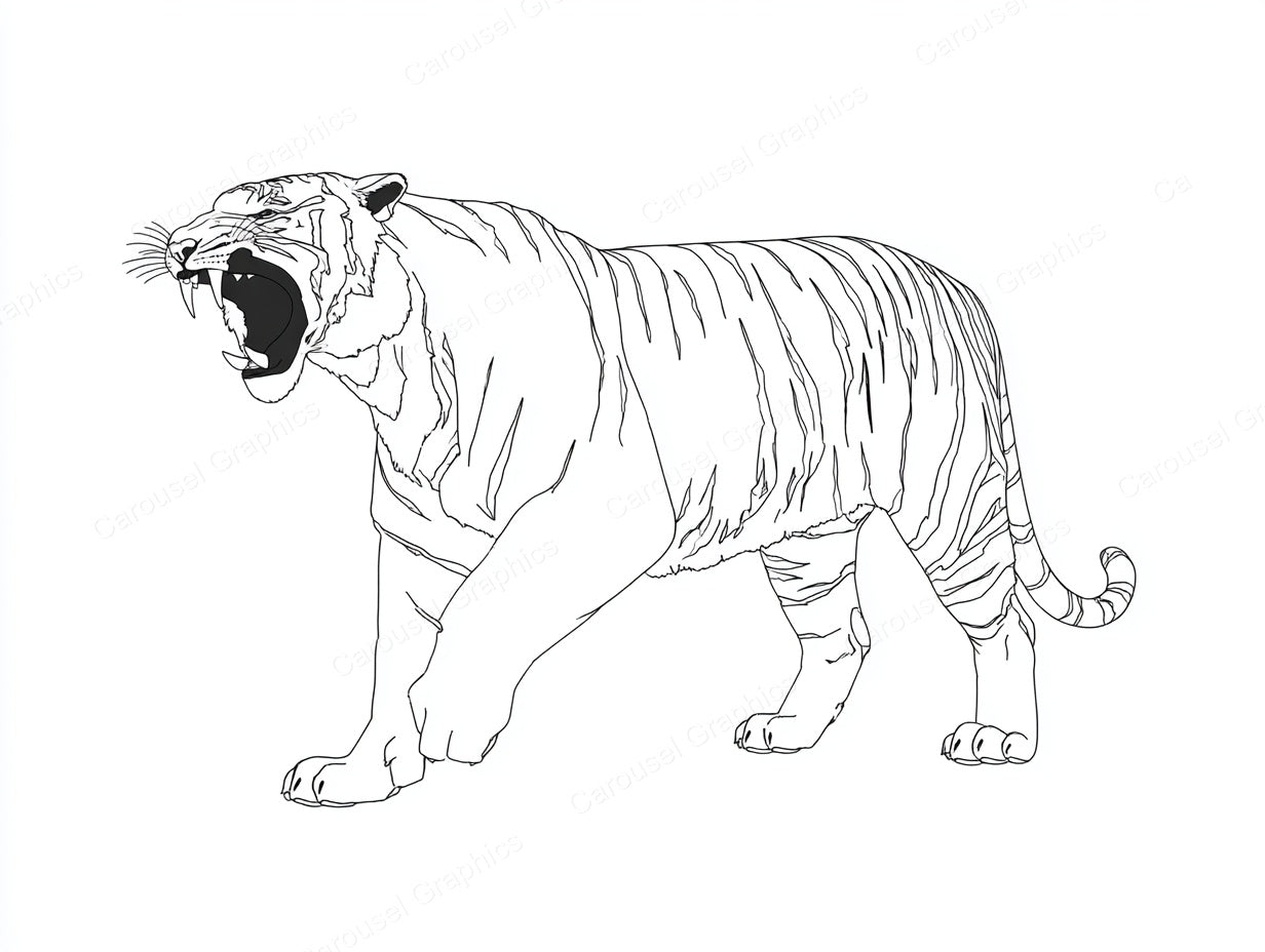Tiger Vector Graphic preview