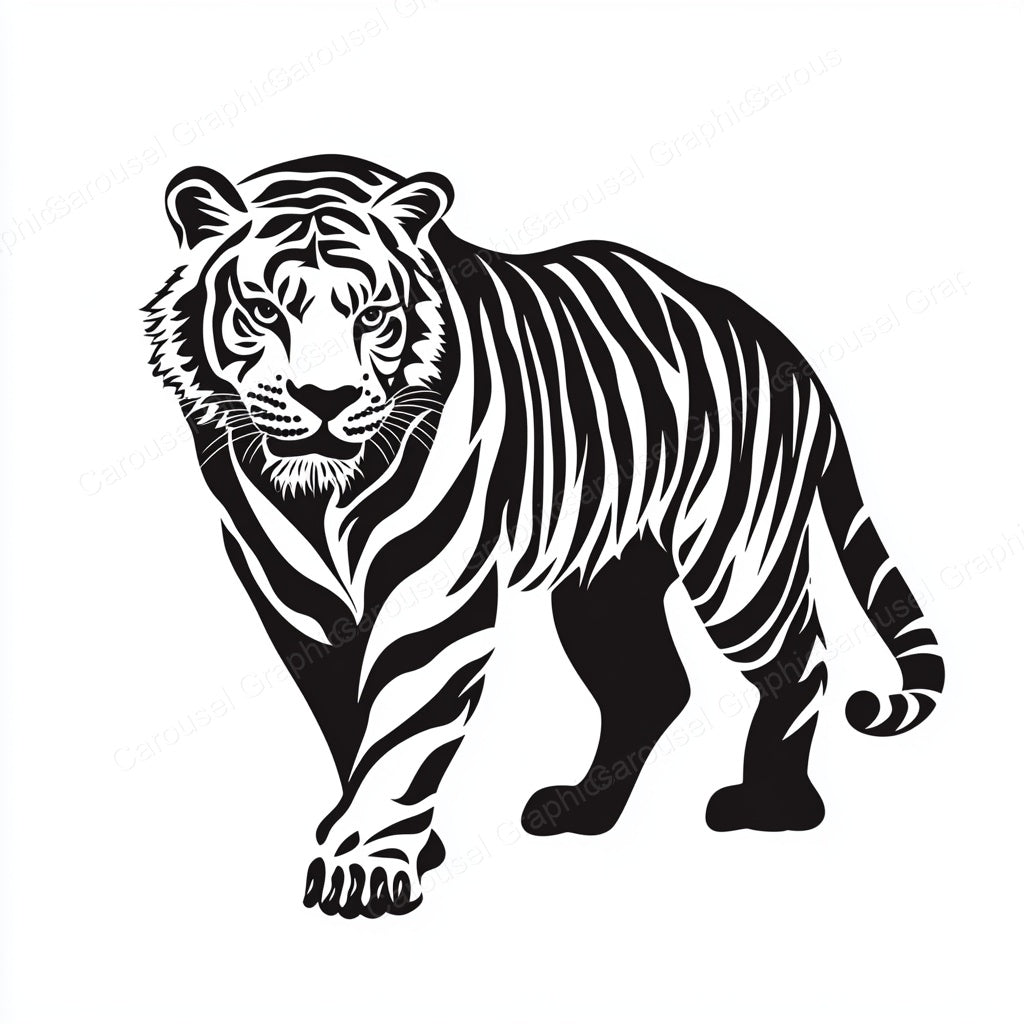 Tiger Vector Graphic preview