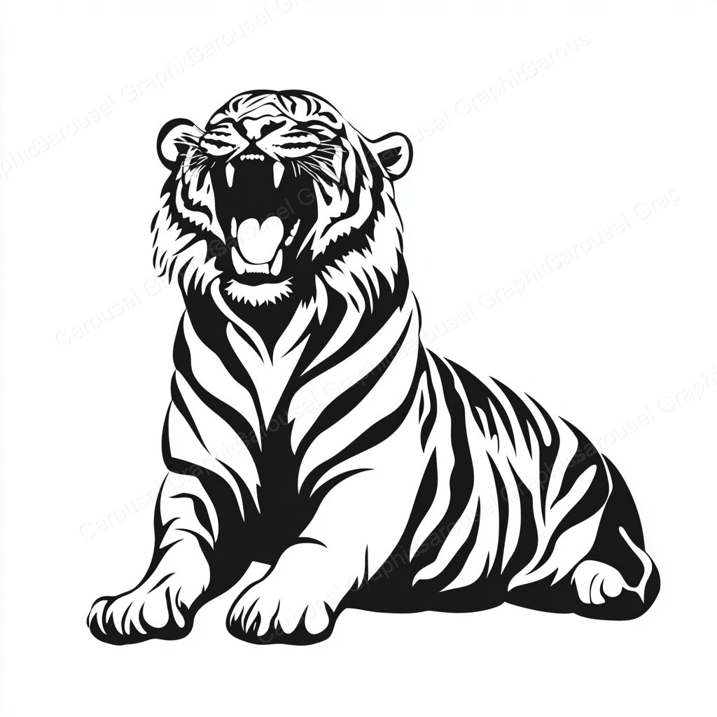 Tiger Vector Graphic preview