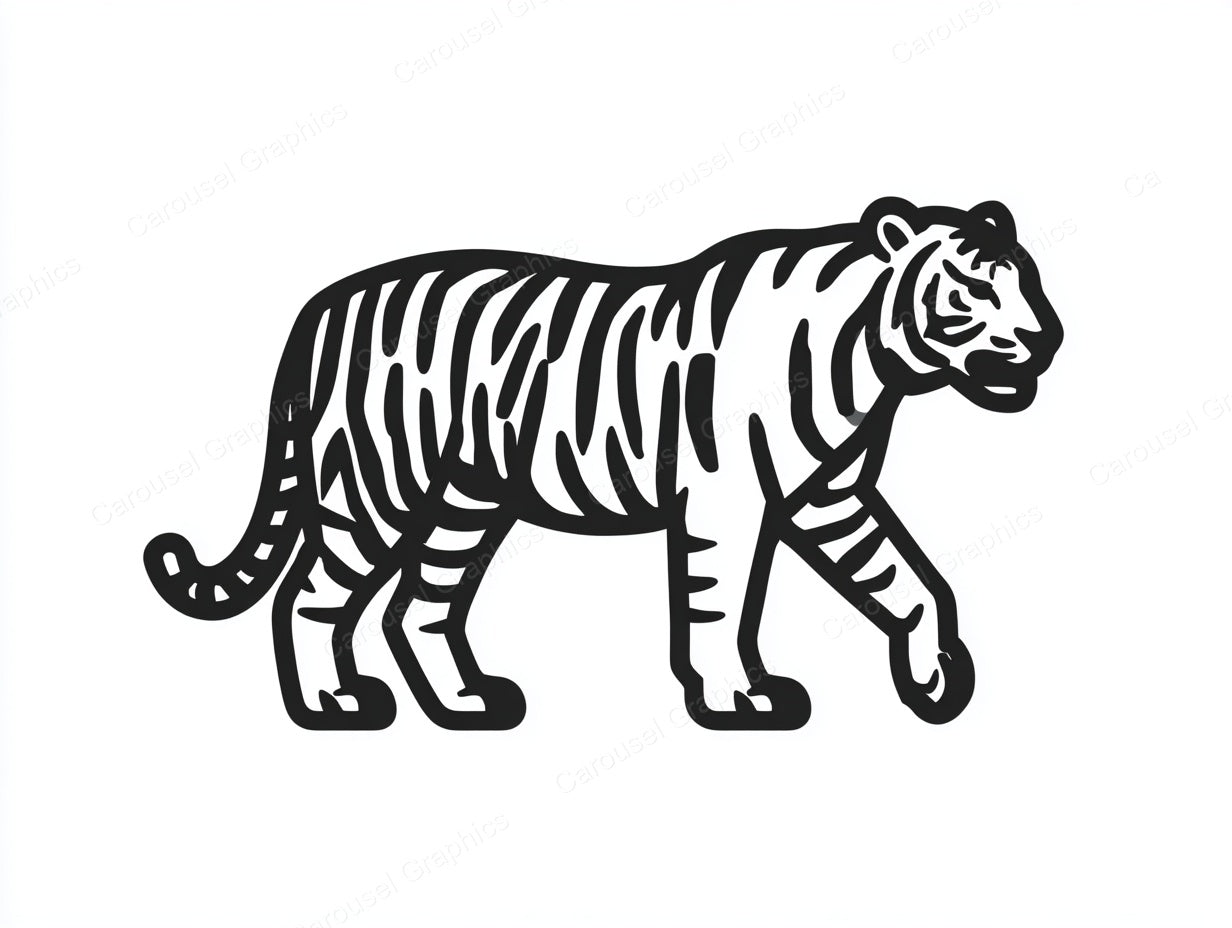 Tiger Vector Graphic preview