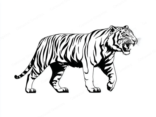Tiger Vector Graphic preview
