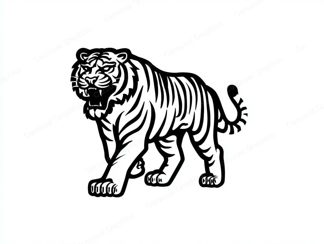 Tiger Vector Graphic preview