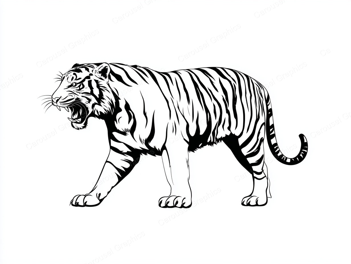 Tiger Vector Graphic preview