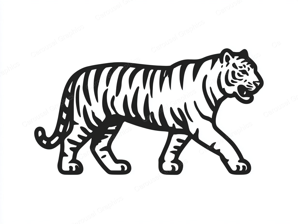 Tiger Vector Graphic preview