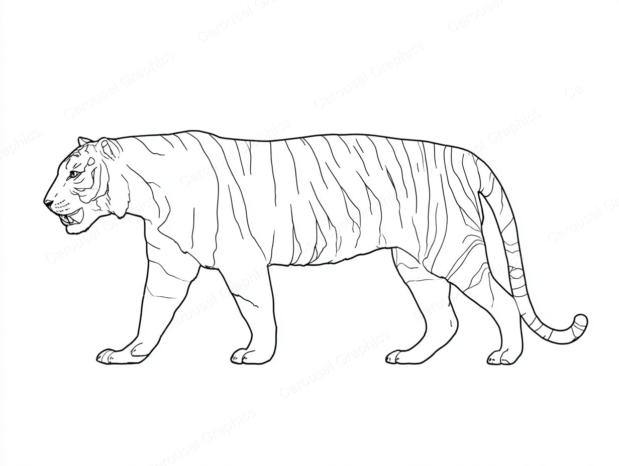 Tiger Vector Graphic preview