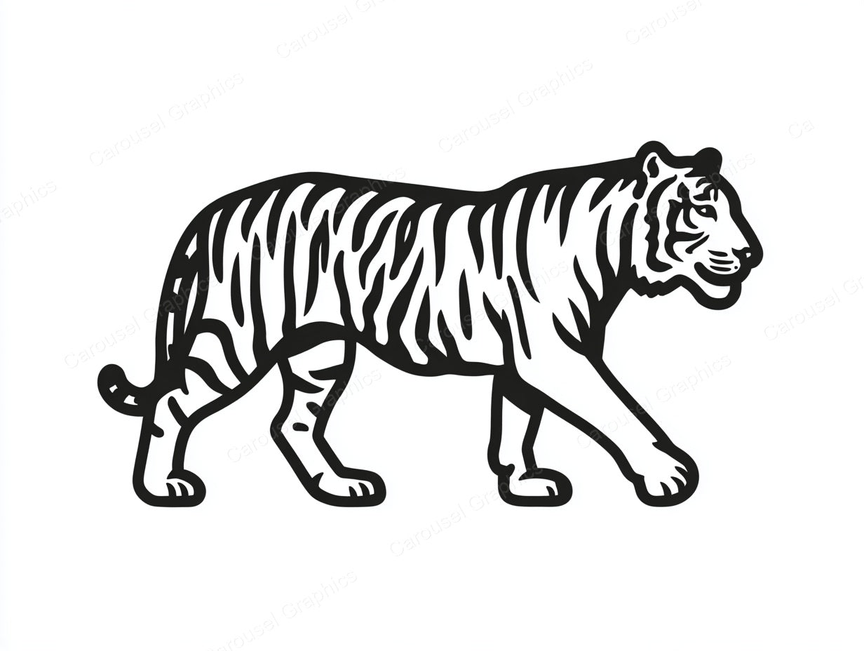 Tiger Vector Graphic preview