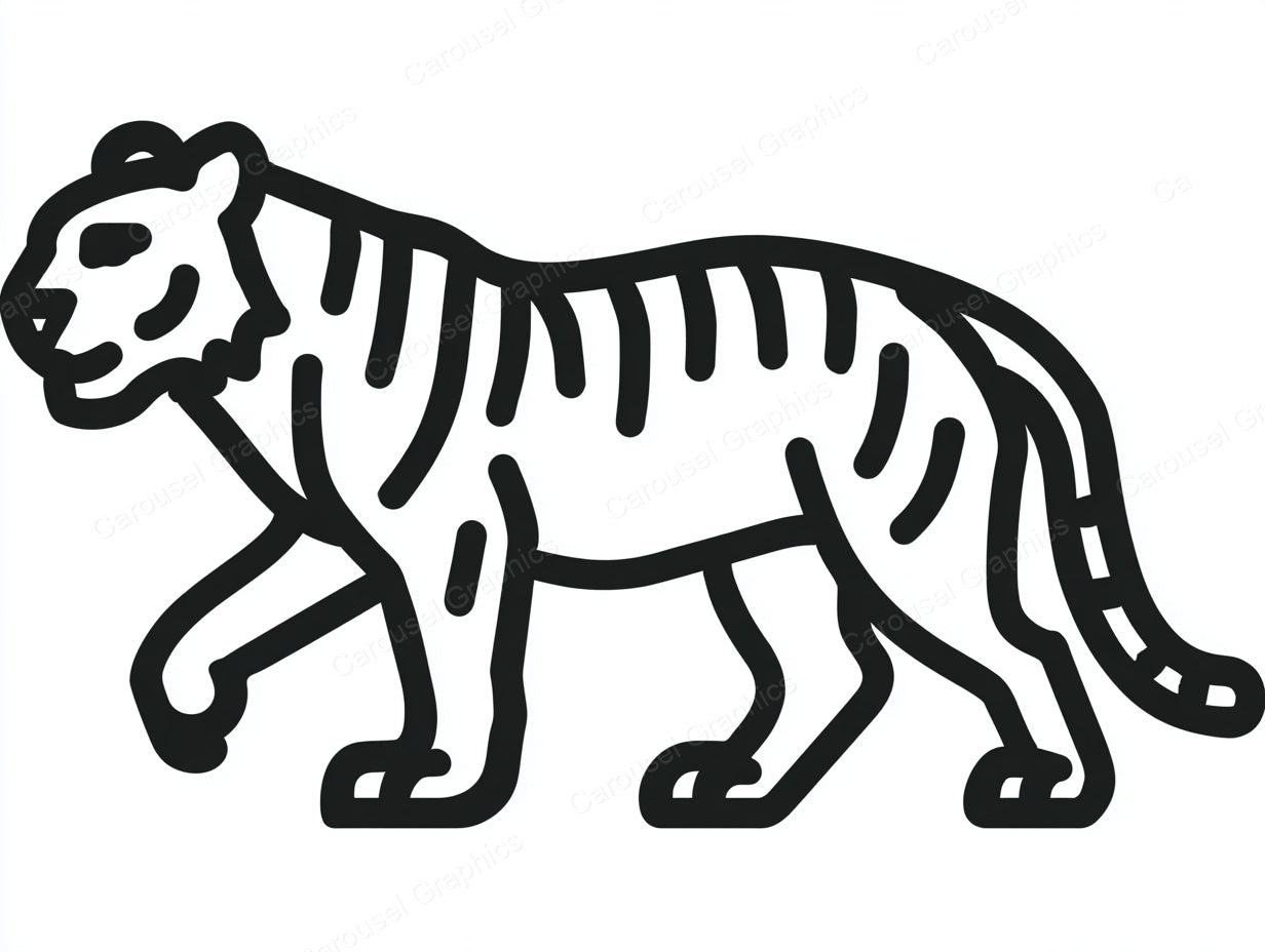 Tiger Vector Graphic preview