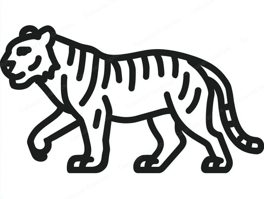 Tiger Vector Graphic preview