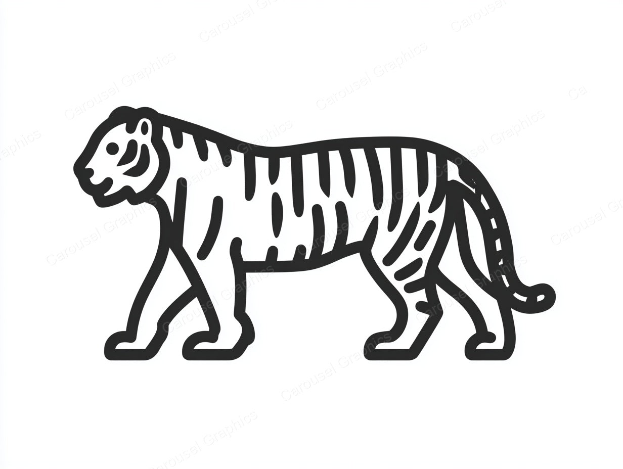 Tiger Vector Graphic preview