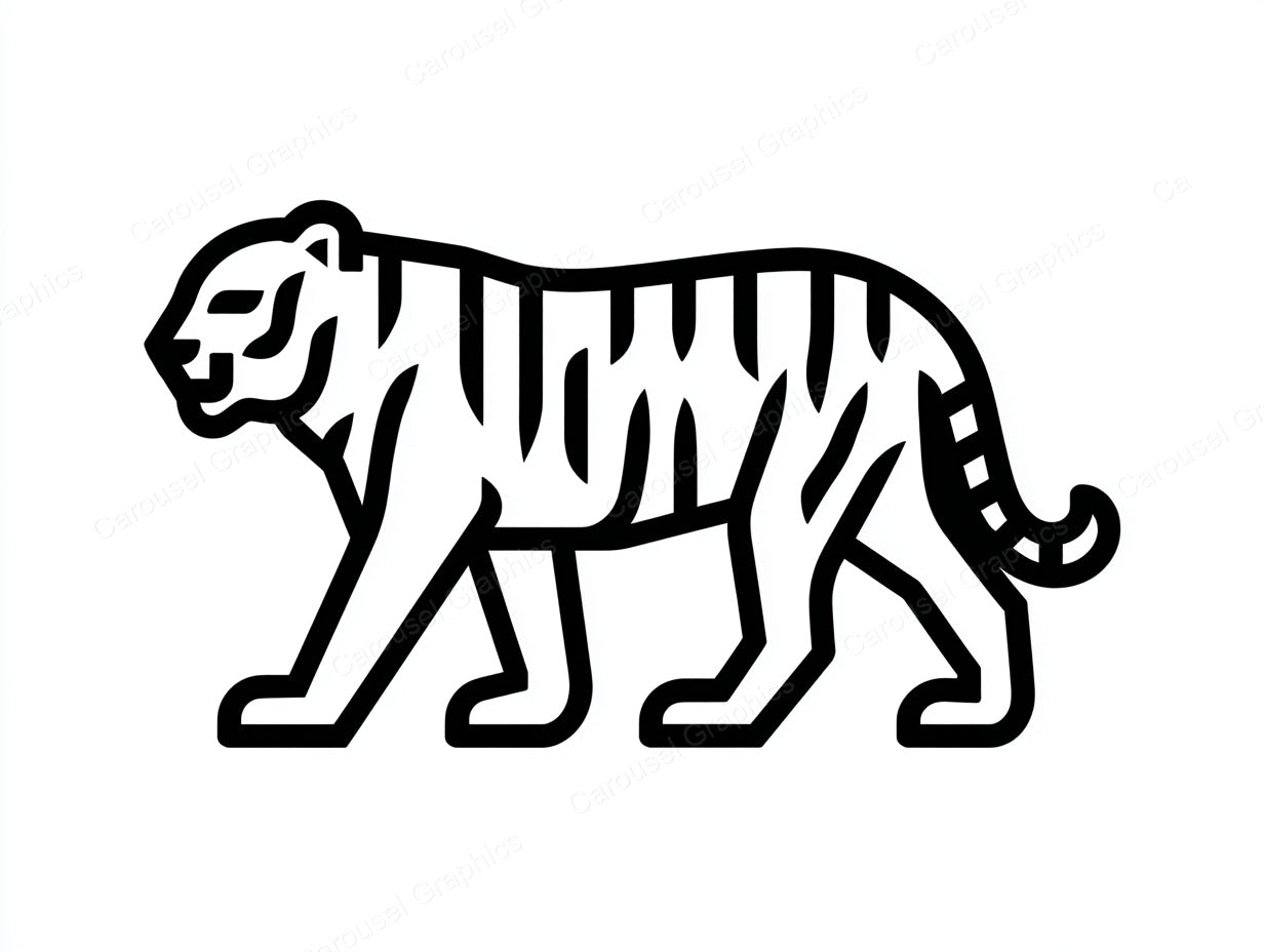 Tiger Vector Graphic preview