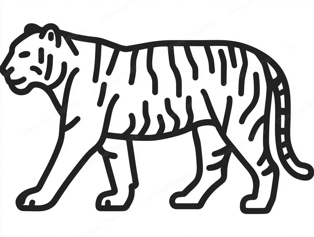 Tiger Vector Graphic preview