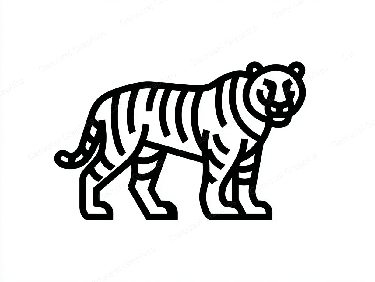 Tiger Vector Graphic preview