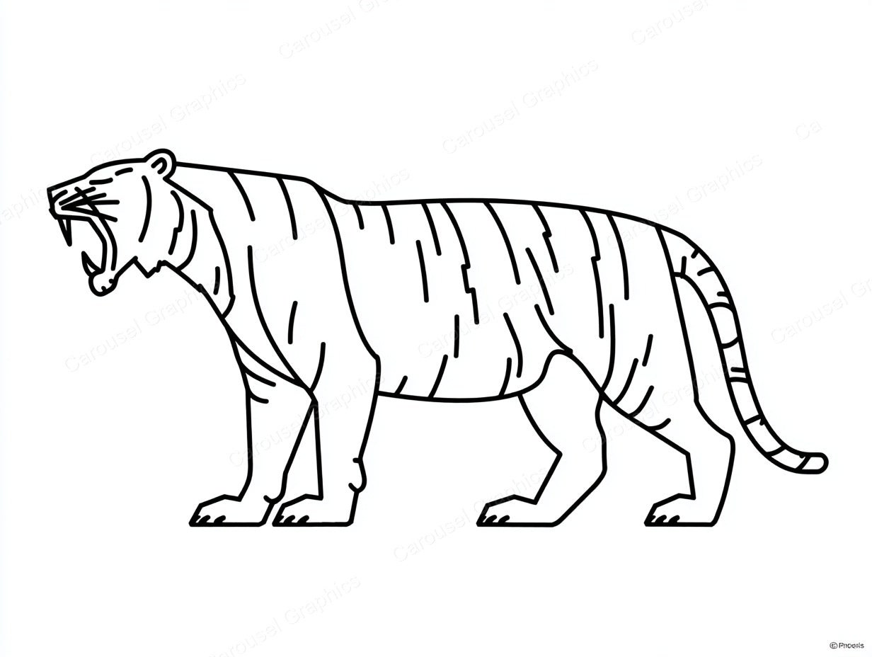 Tiger Vector Graphic preview