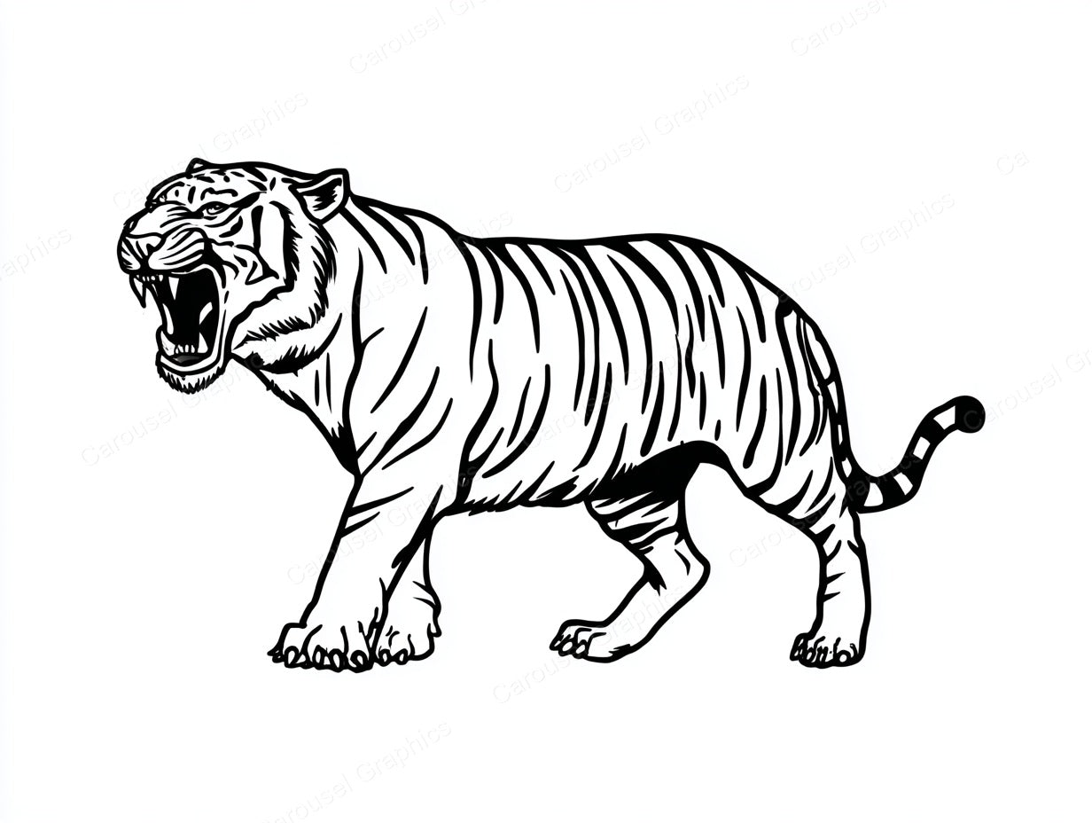 Tiger Vector Graphic preview