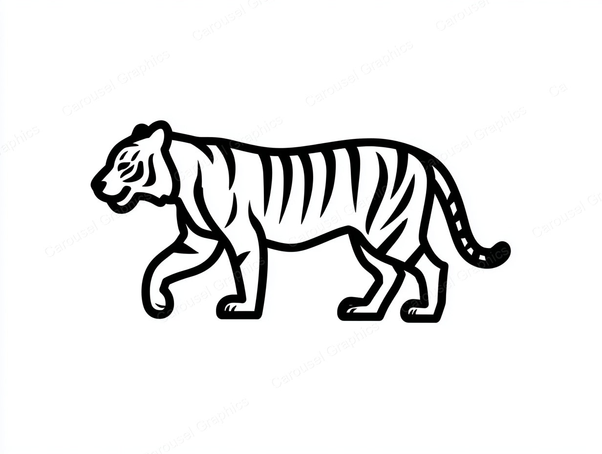 Tiger Vector Graphic preview