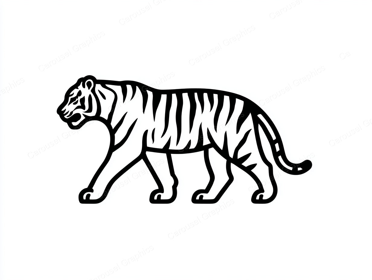 Tiger Vector Graphic preview