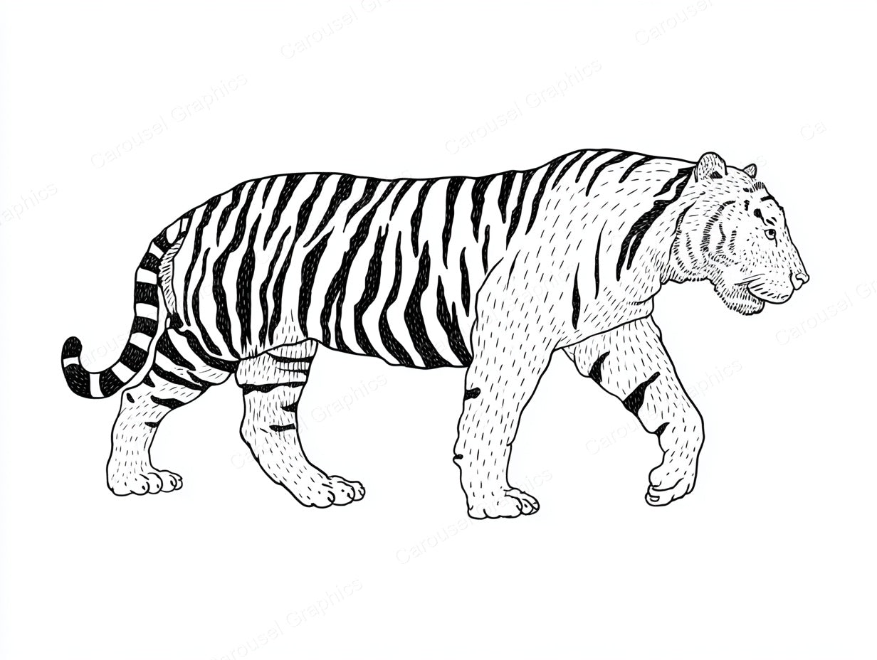 Tiger Vector Graphic preview
