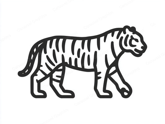 Tiger Vector Graphic preview