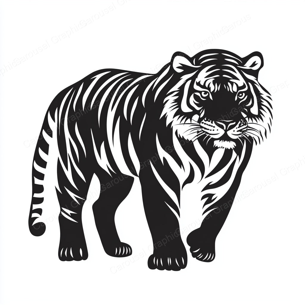 Tiger Vector Graphic preview