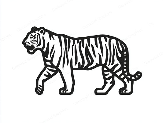 Tiger Vector Graphic preview