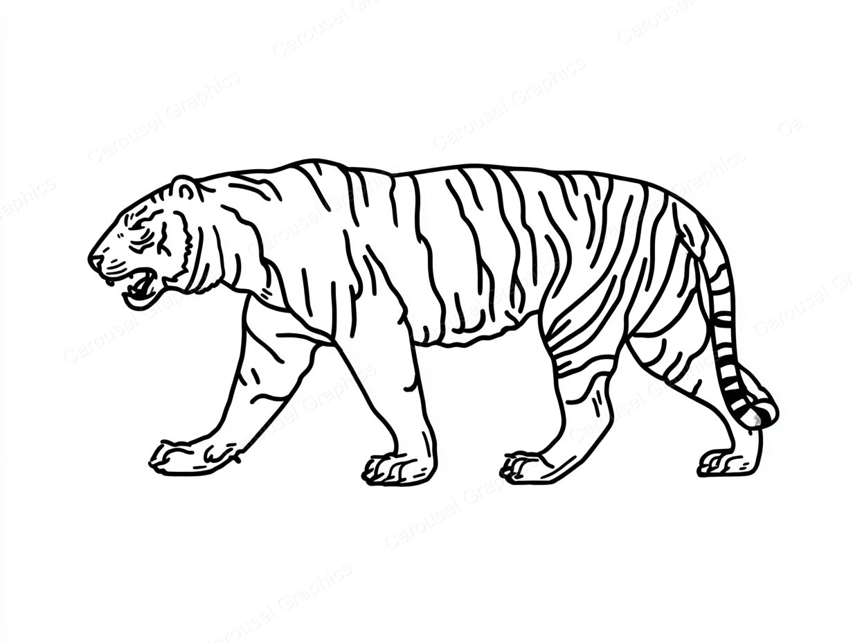 Tiger Vector Graphic preview