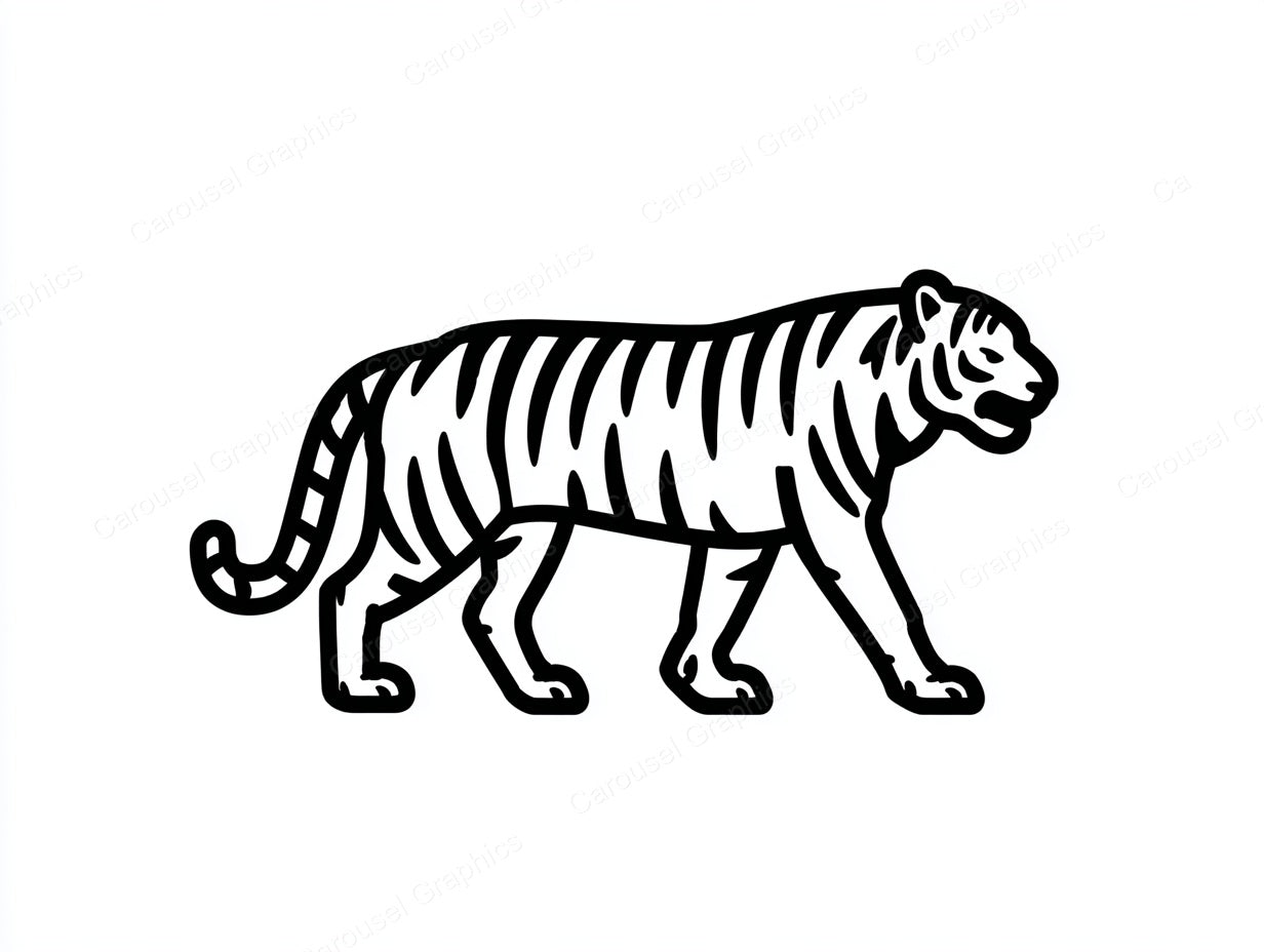 Tiger Vector Graphic preview