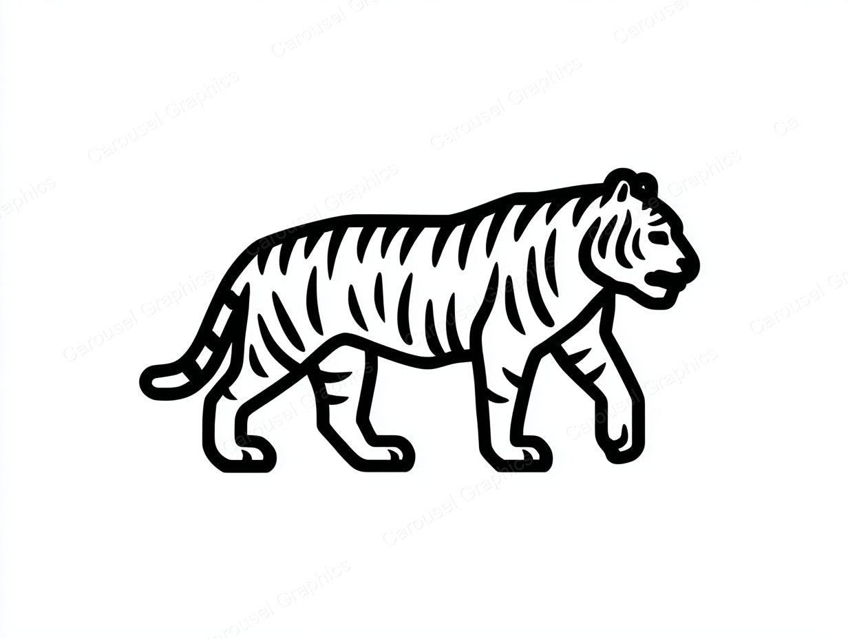 Tiger Vector Graphic preview