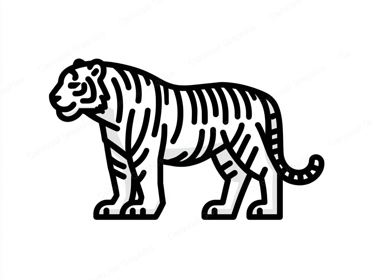 Tiger Vector Graphic preview
