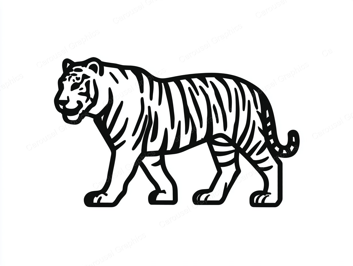 Tiger Vector Graphic preview