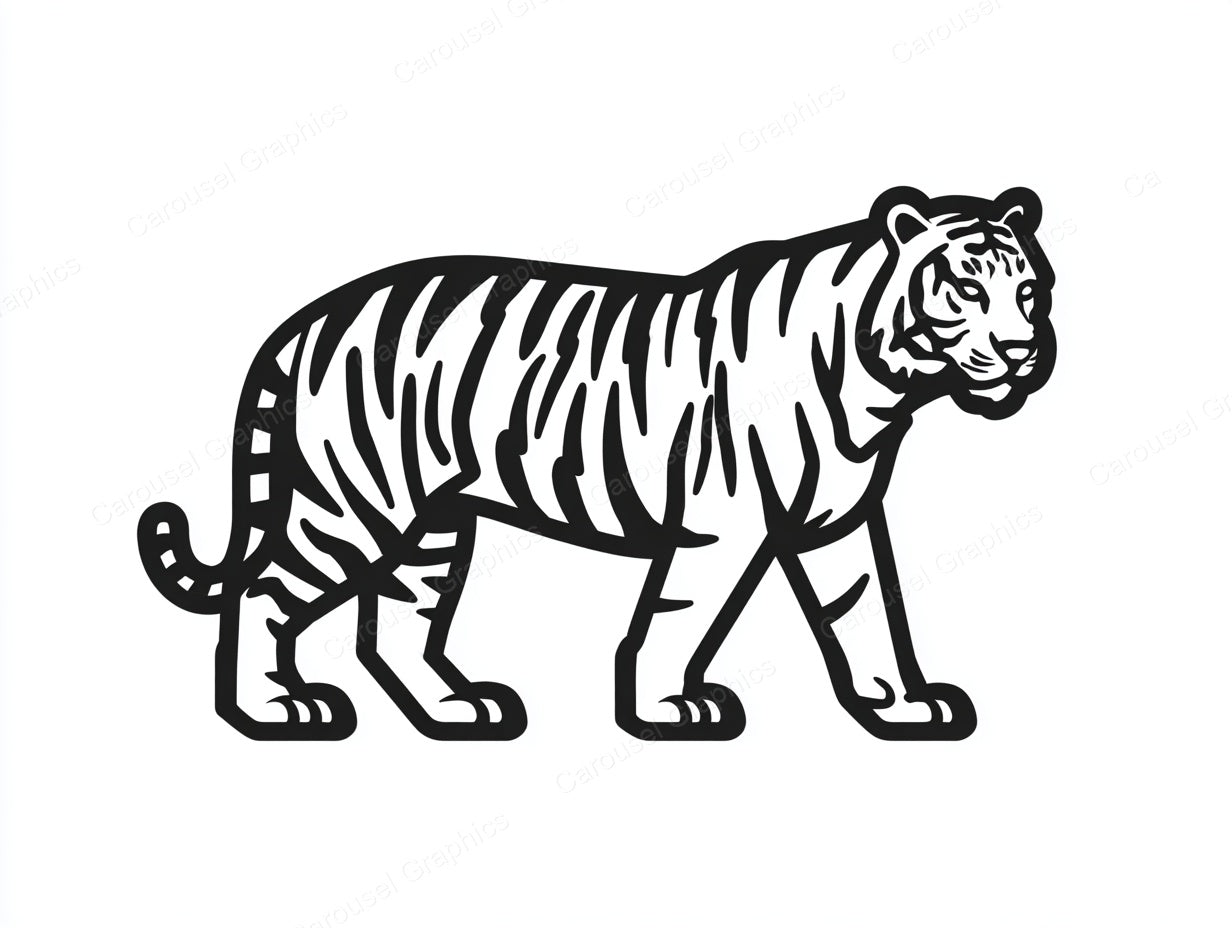 Tiger Vector Graphic preview