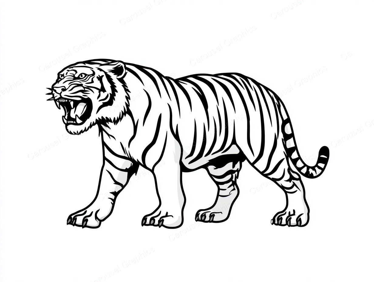 Tiger Vector Graphic preview
