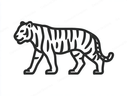 Tiger Vector Graphic preview