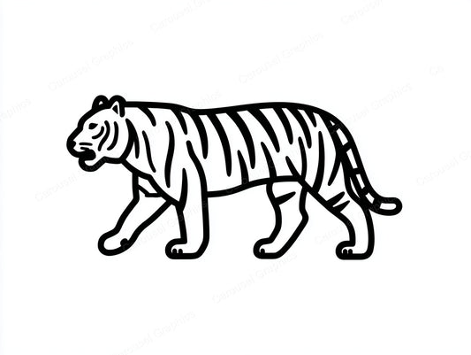 Tiger Vector Graphic preview
