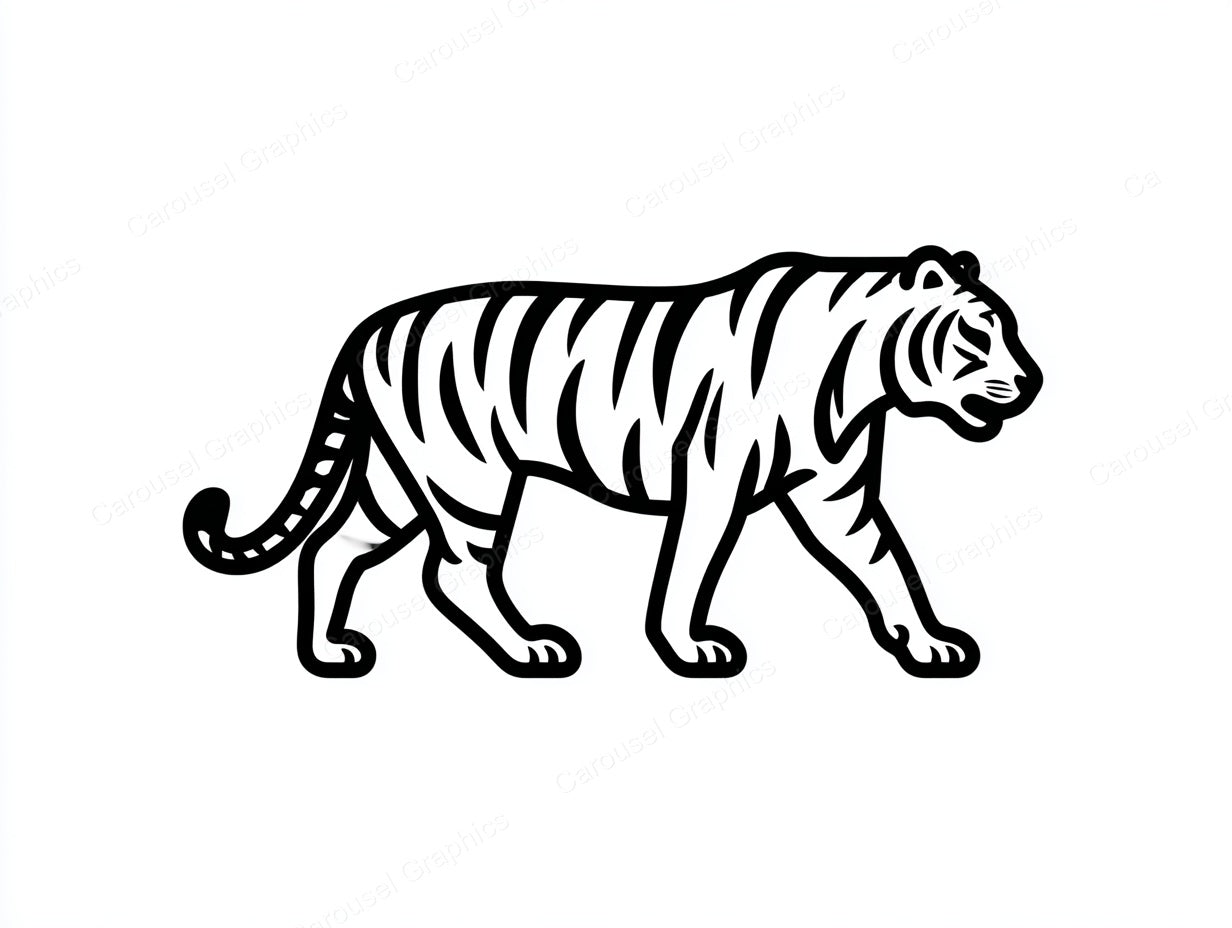 Tiger Vector Graphic preview