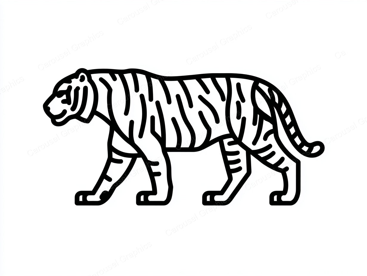 Tiger Vector Graphic preview