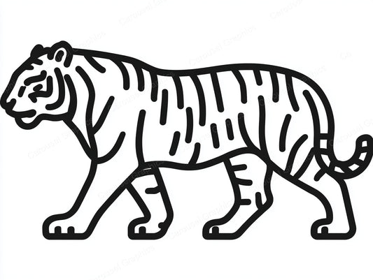 Tiger Vector Graphic preview