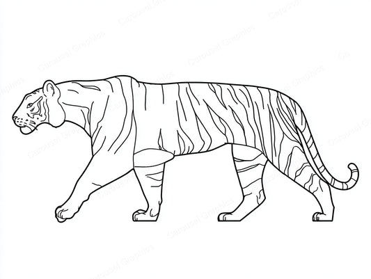 Tiger Vector Graphic preview