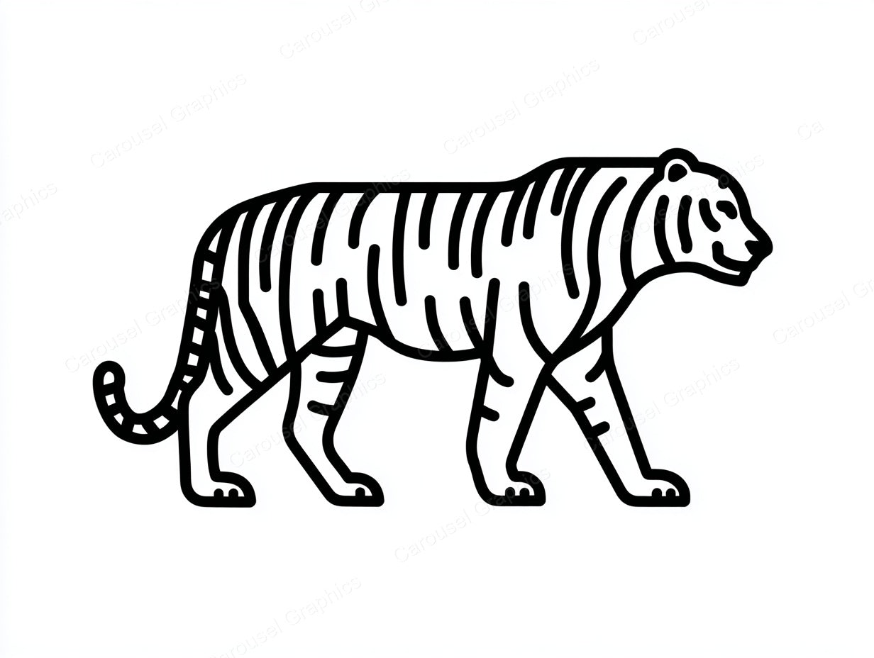 Tiger Vector Graphic preview