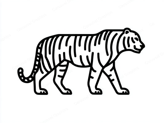 Tiger Vector Graphic preview